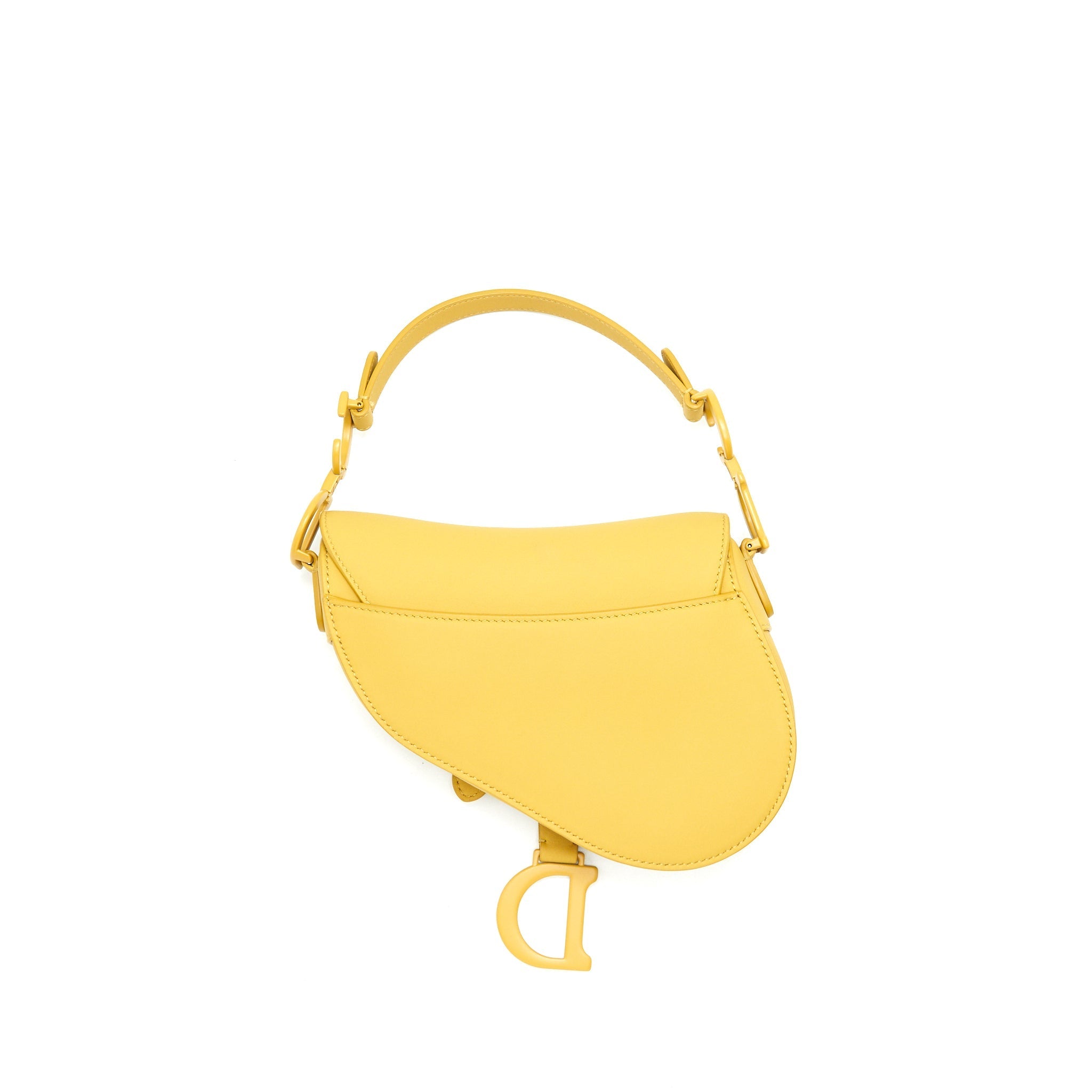 CHRISTIAN DIOR ULTRA-MATTE MINI SADDLE BAG CALFSKIN