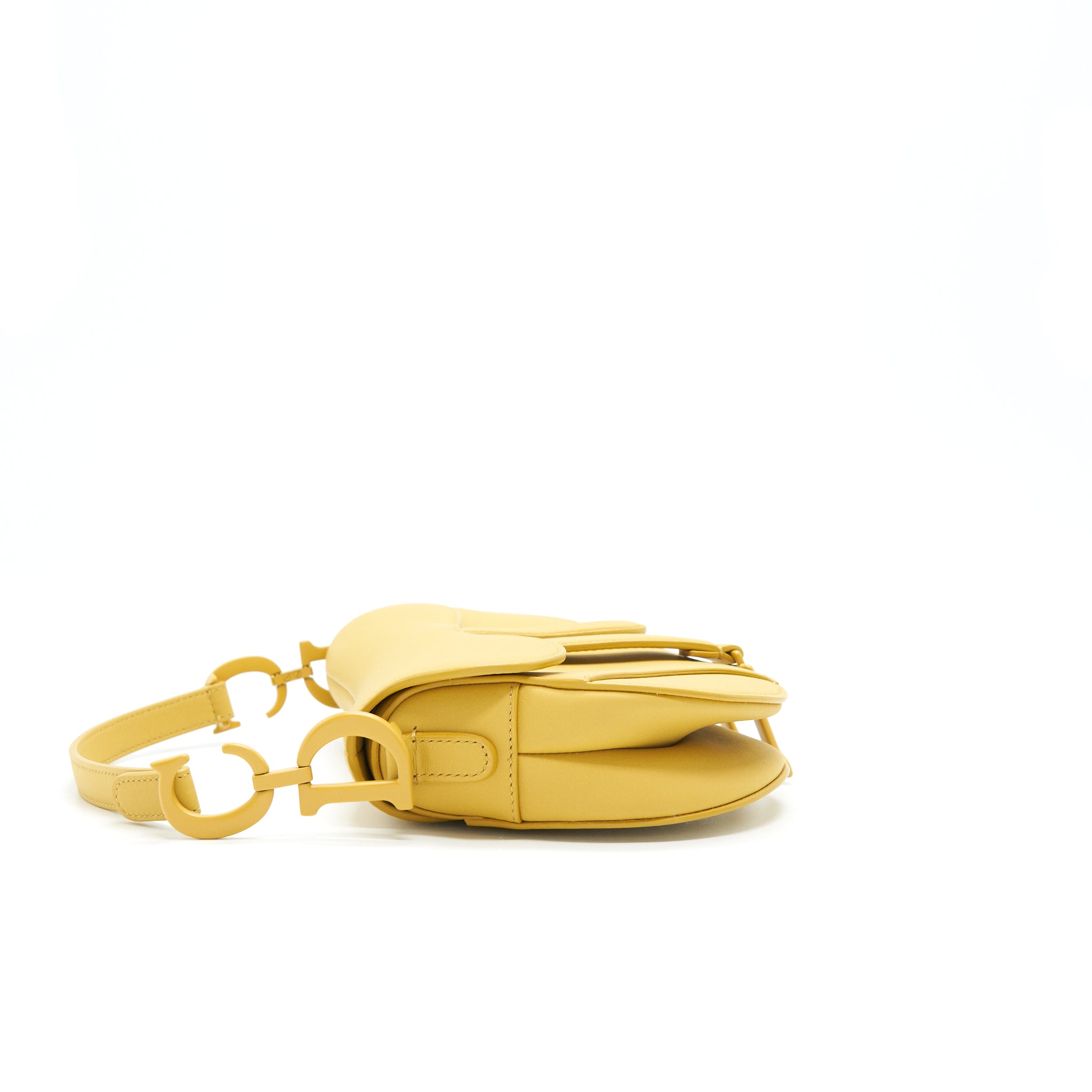 CHRISTIAN DIOR ULTRA-MATTE MINI SADDLE BAG CALFSKIN