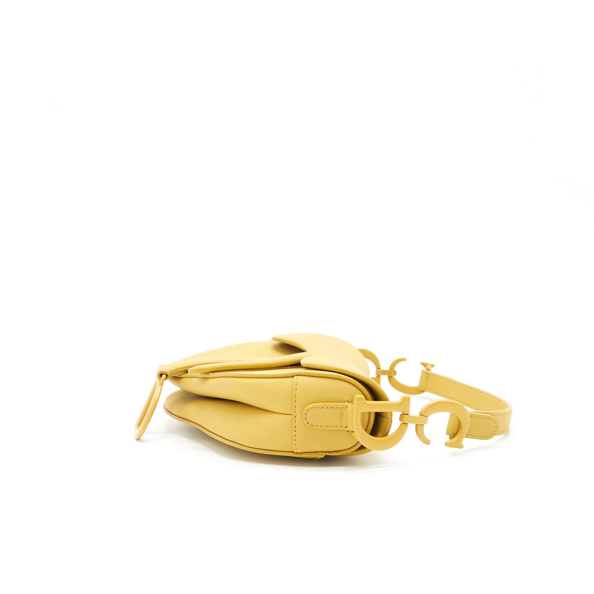 CHRISTIAN DIOR ULTRA-MATTE MINI SADDLE BAG CALFSKIN