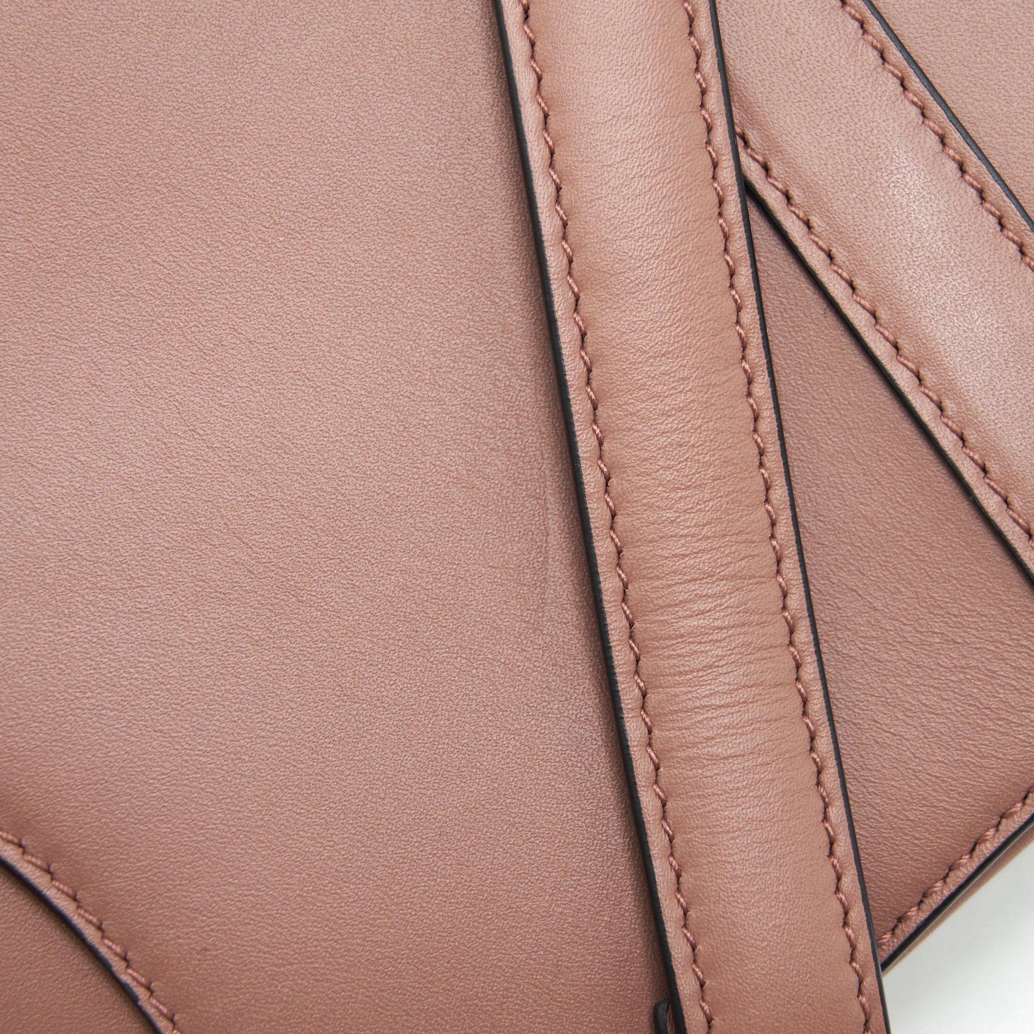 CHRISTIAN DIOR MINI SADDLE BAG PINK CALFSKIN LEATHER