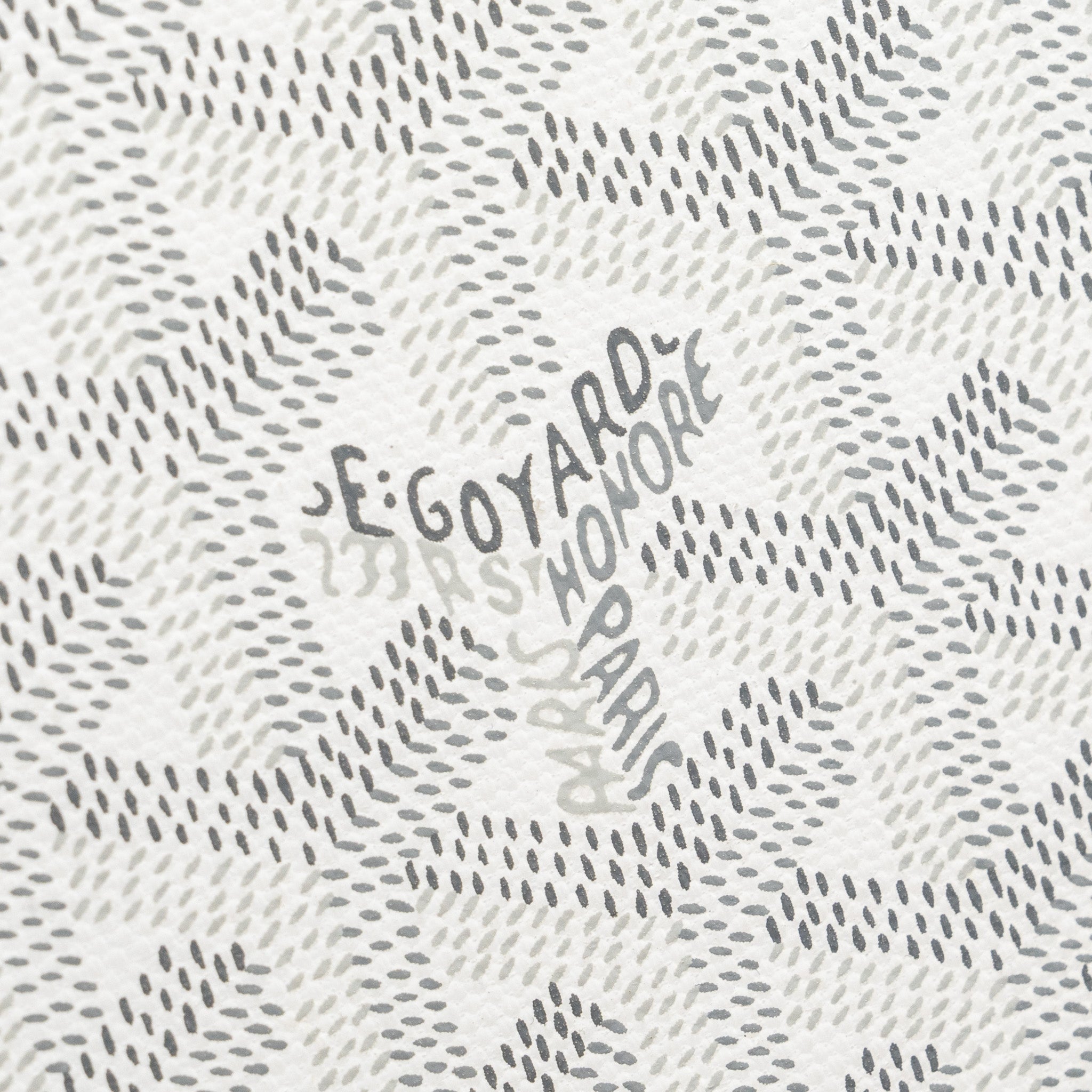 GOYARD MINAUDIERE TRUNK BAG GOYARDINE CANVAS / LEATHER WHITE SHW