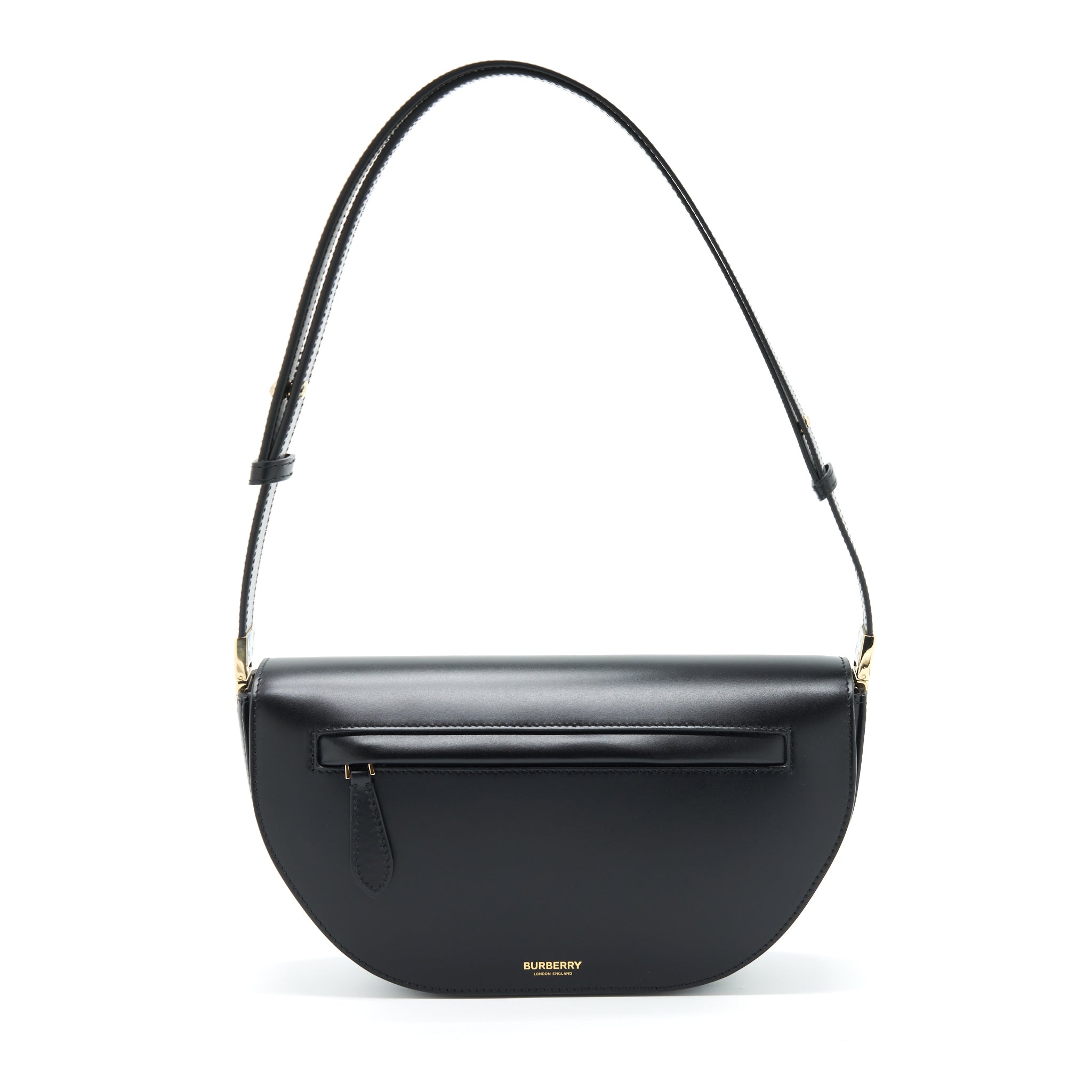 BURBERRY SMALL OLYMPIA BAG BLACK GHW