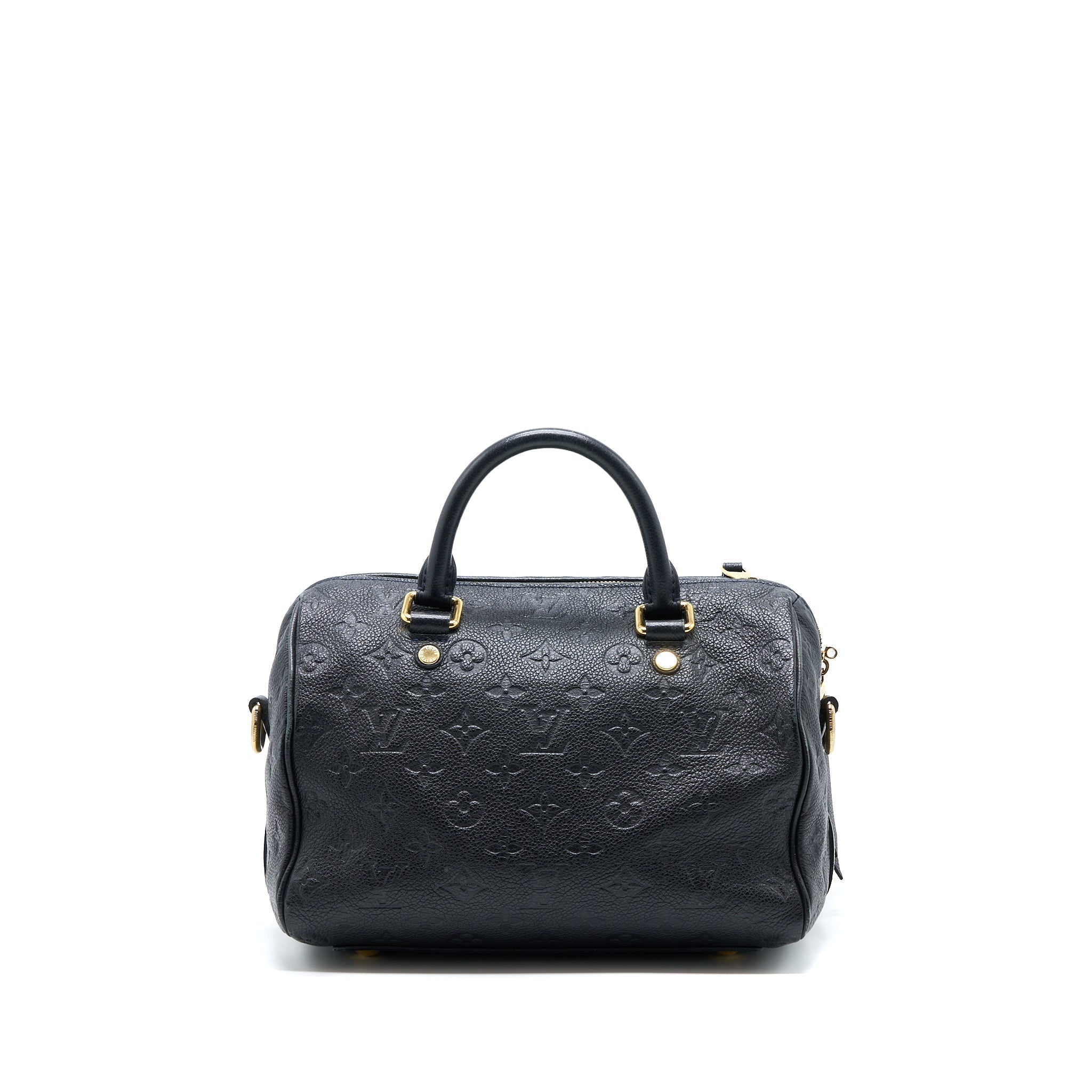 LOUIS VUITTON SPEEDY 25 MONOGRAM EMPREINTE BLACK GHW