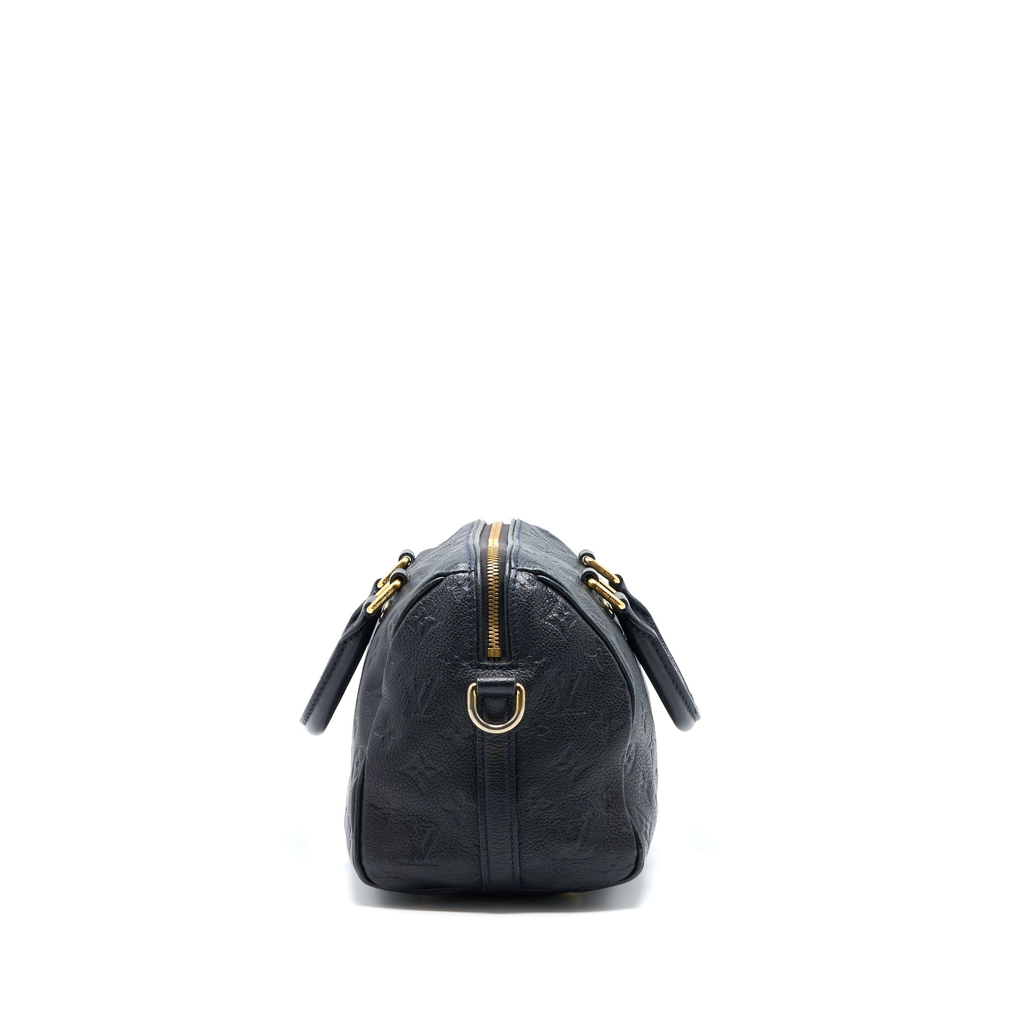 LOUIS VUITTON SPEEDY 25 MONOGRAM EMPREINTE BLACK GHW