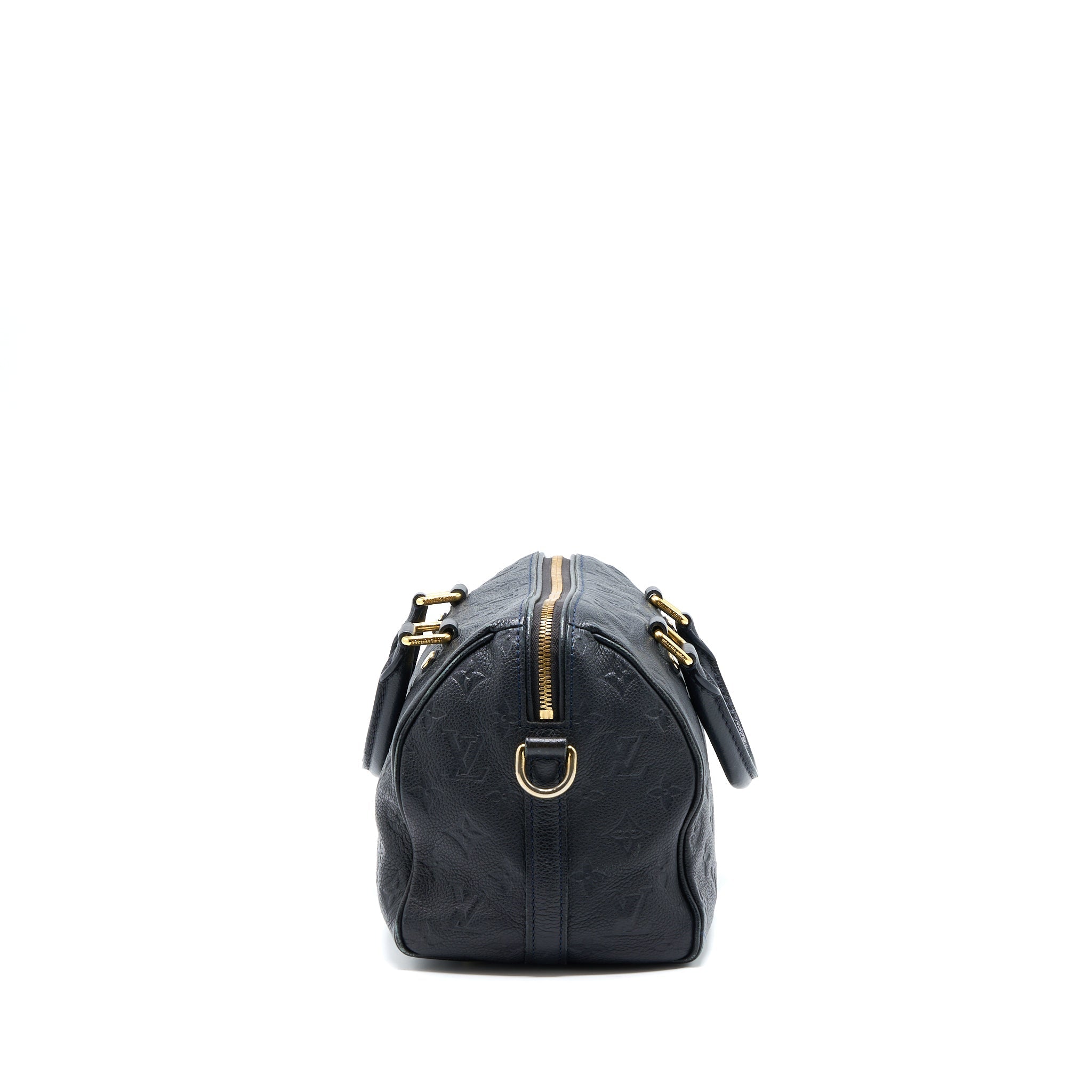 LOUIS VUITTON SPEEDY 25 MONOGRAM EMPREINTE BLACK GHW
