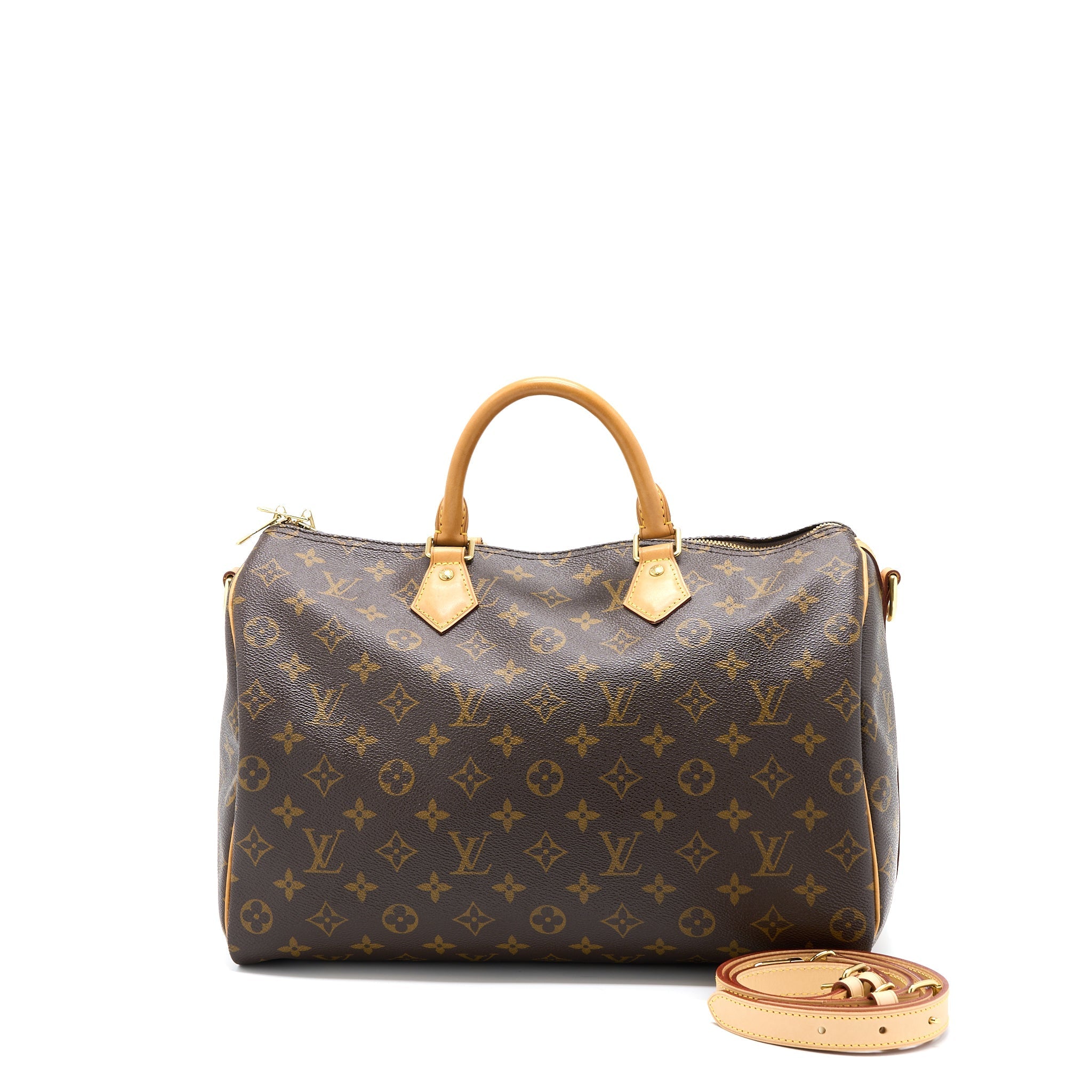 LOUIS VUITTON SPEEDY 35 MONOGRAM CANVAS GHW