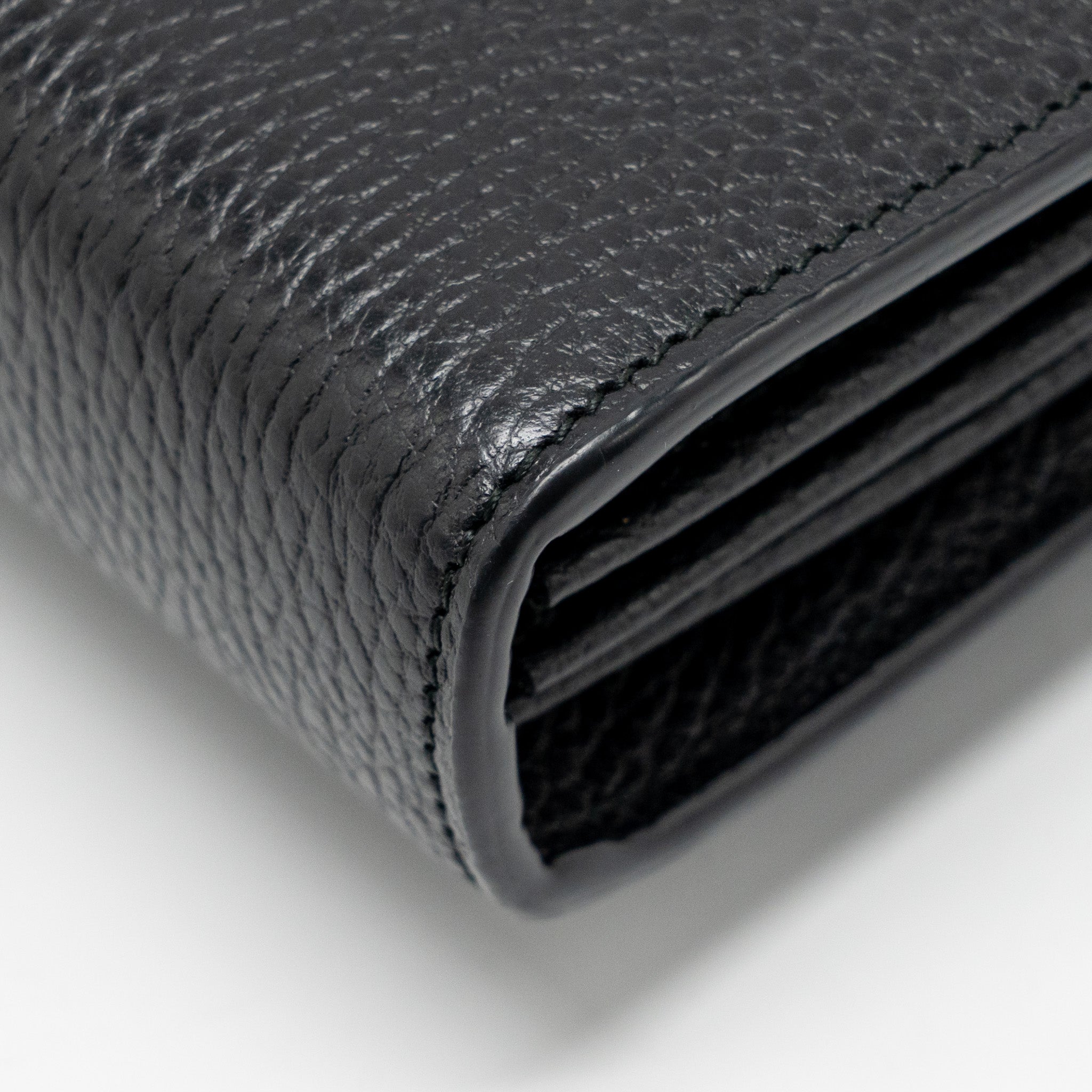 GUCCI DIONYSUS WALLET ON CHAIN CALFSKIN BLACK SHW