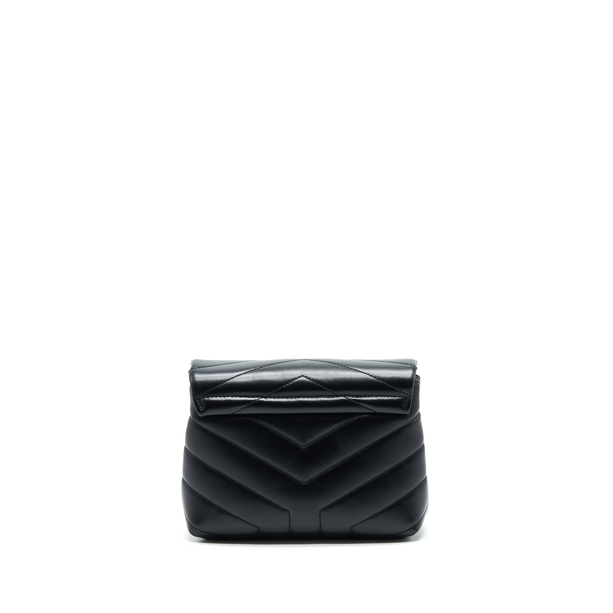 SAINT LAURENT TOY LOU LOU IN BLACK GHW
