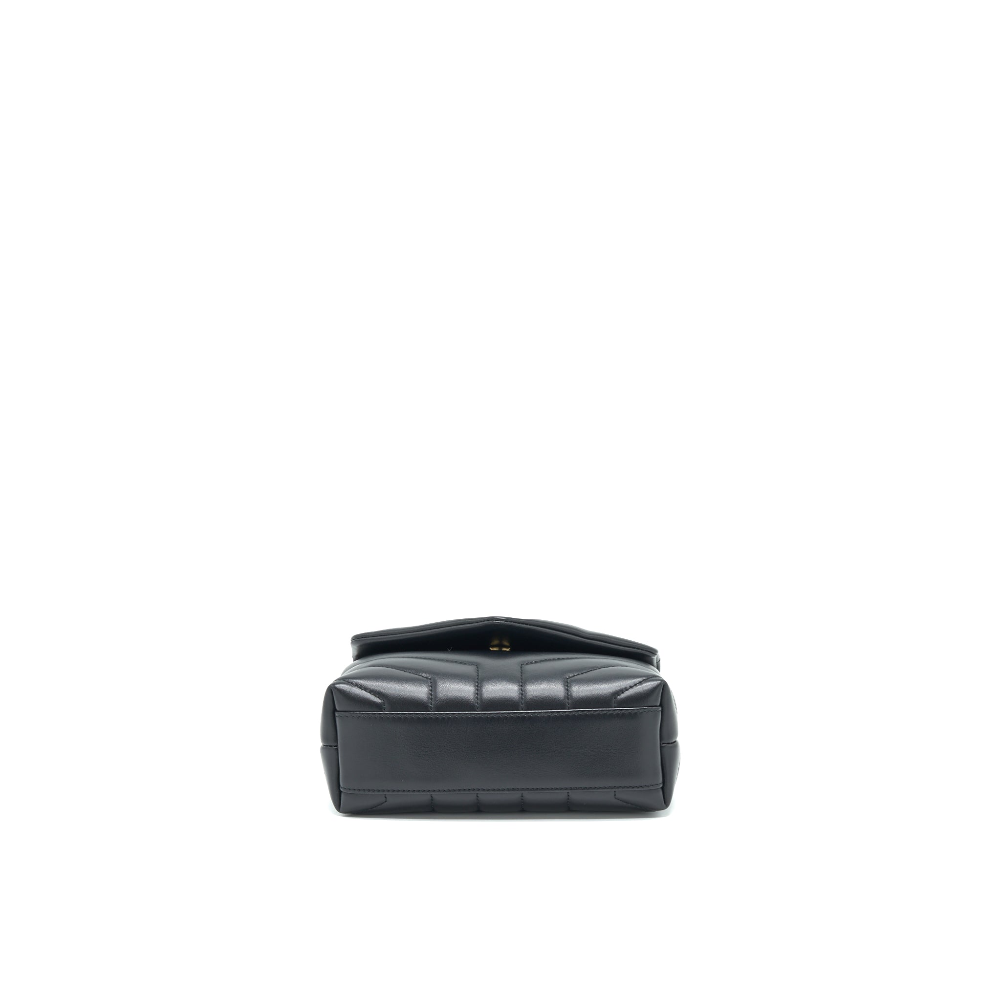 SAINT LAURENT TOY LOU LOU IN BLACK GHW