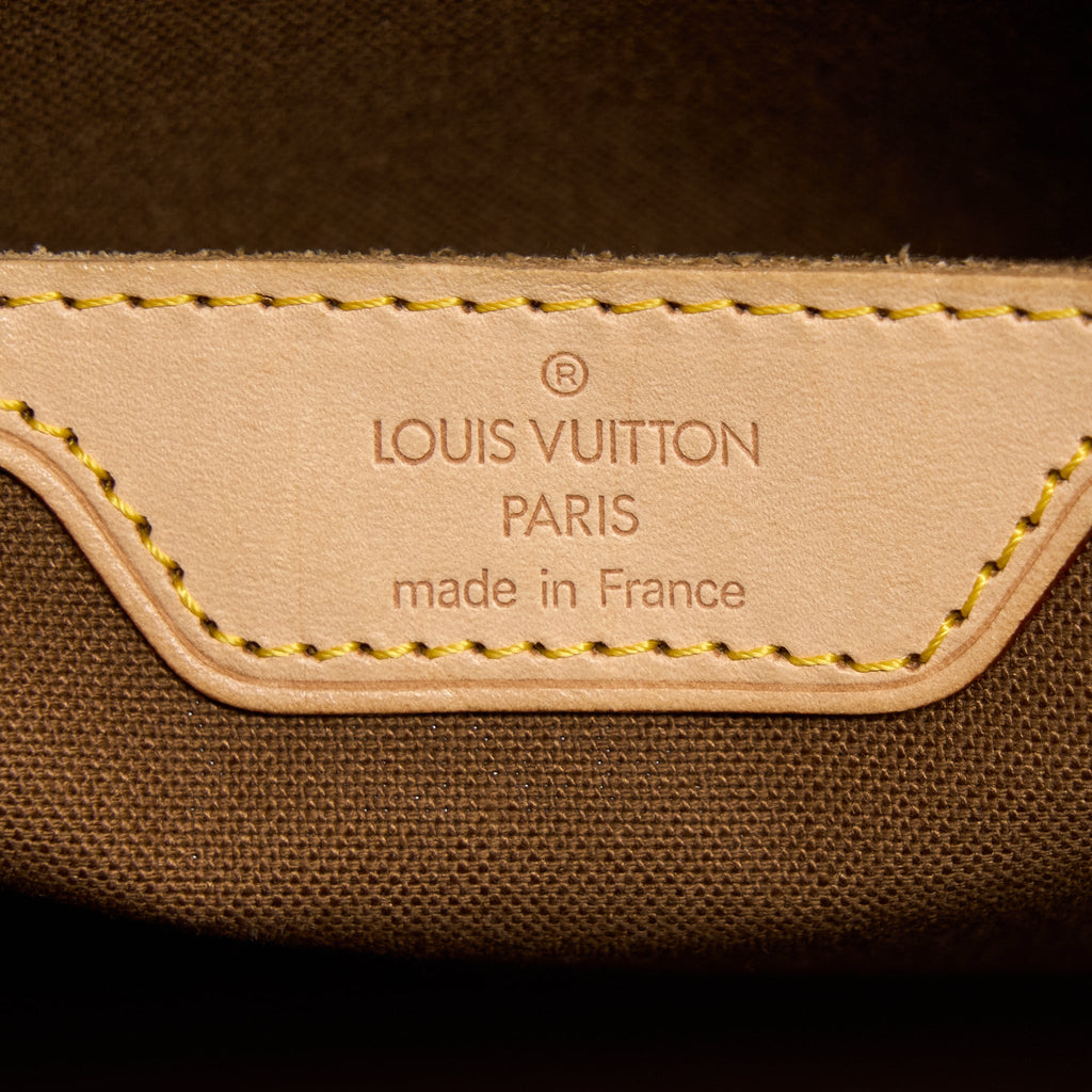LOUIS VUITTON TOTE BAG MONOGRAM CANVAS GHW