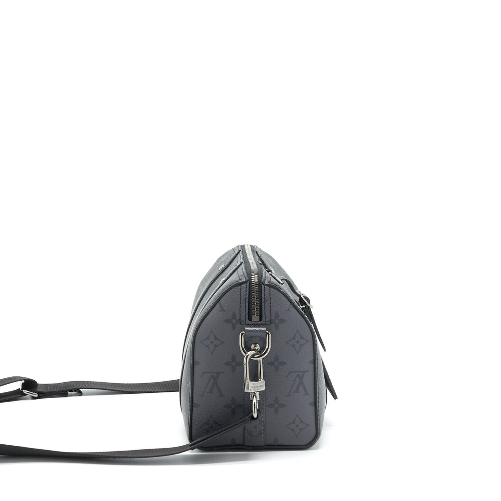 LOUIS VUITTON CITY KEEEPALL 27CM MONOGRAM ECLIPSE AND MONOGRAM ECLIPSE REVERSE