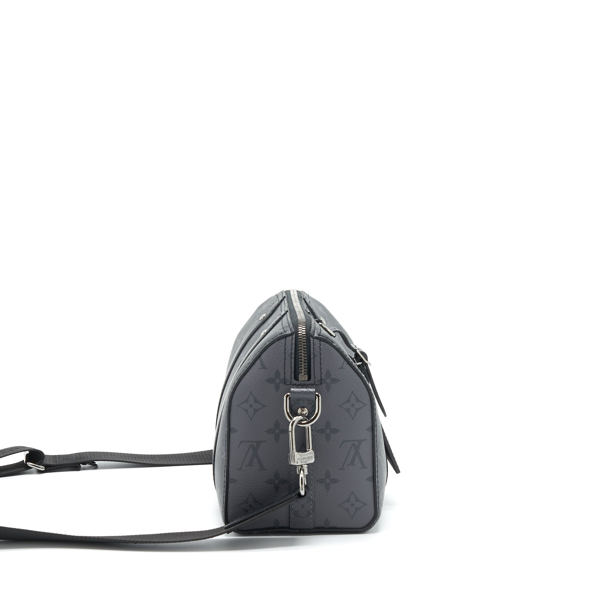 LOUIS VUITTON CITY KEEEPALL 27CM MONOGRAM ECLIPSE AND MONOGRAM ECLIPSE REVERSE