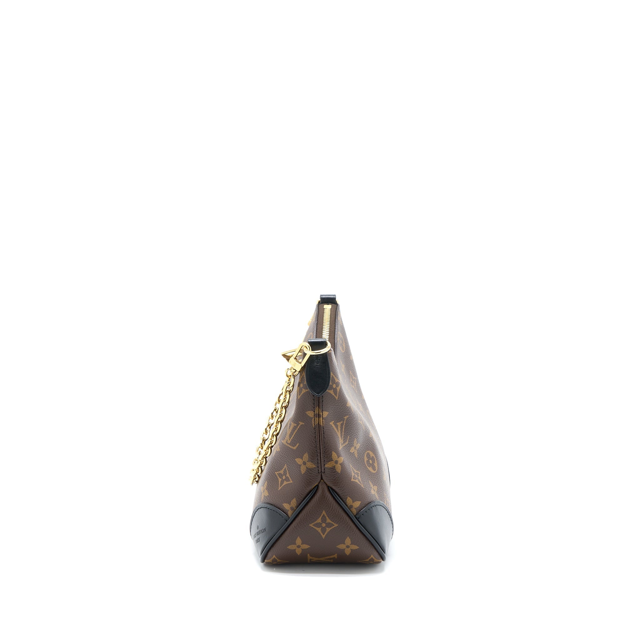 LOUIS VUITTON BOULOGNE BAG MONOGRAM CANVAS/BLACK GHW (NEW VERSION)