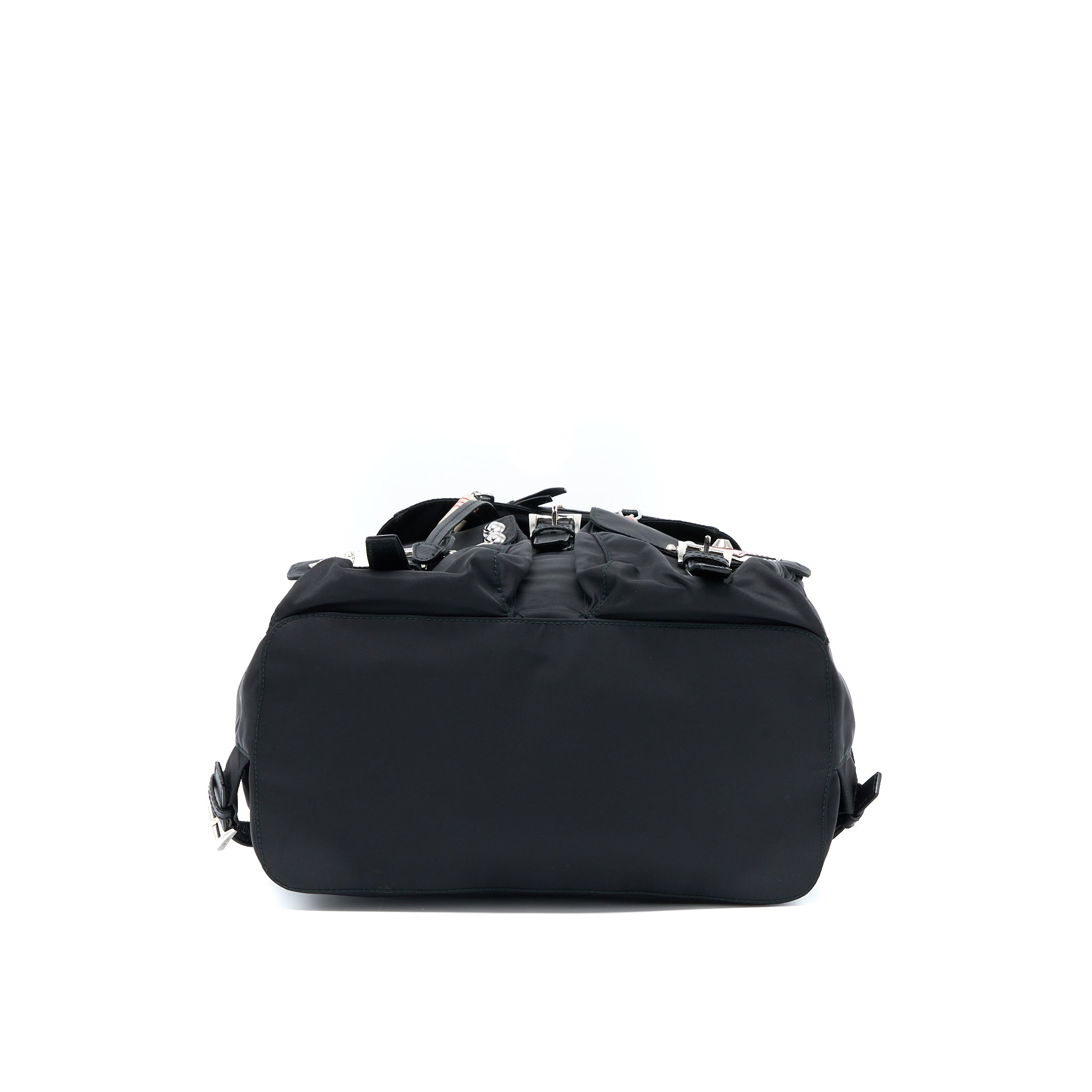 PRADA BACKPACK NYLON BLACK/ MULTICOLOURED SHW