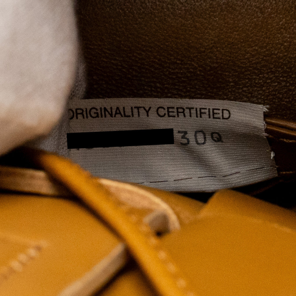 BOTTEGA VENETA MINI ARCO TOTE LAMBSKIN CAMEL GHW