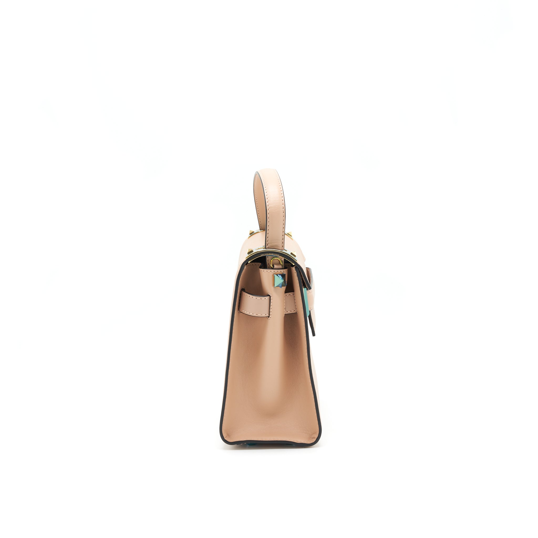 VALENTINO MY ROCKSTUD TOTE BAG BEIGE