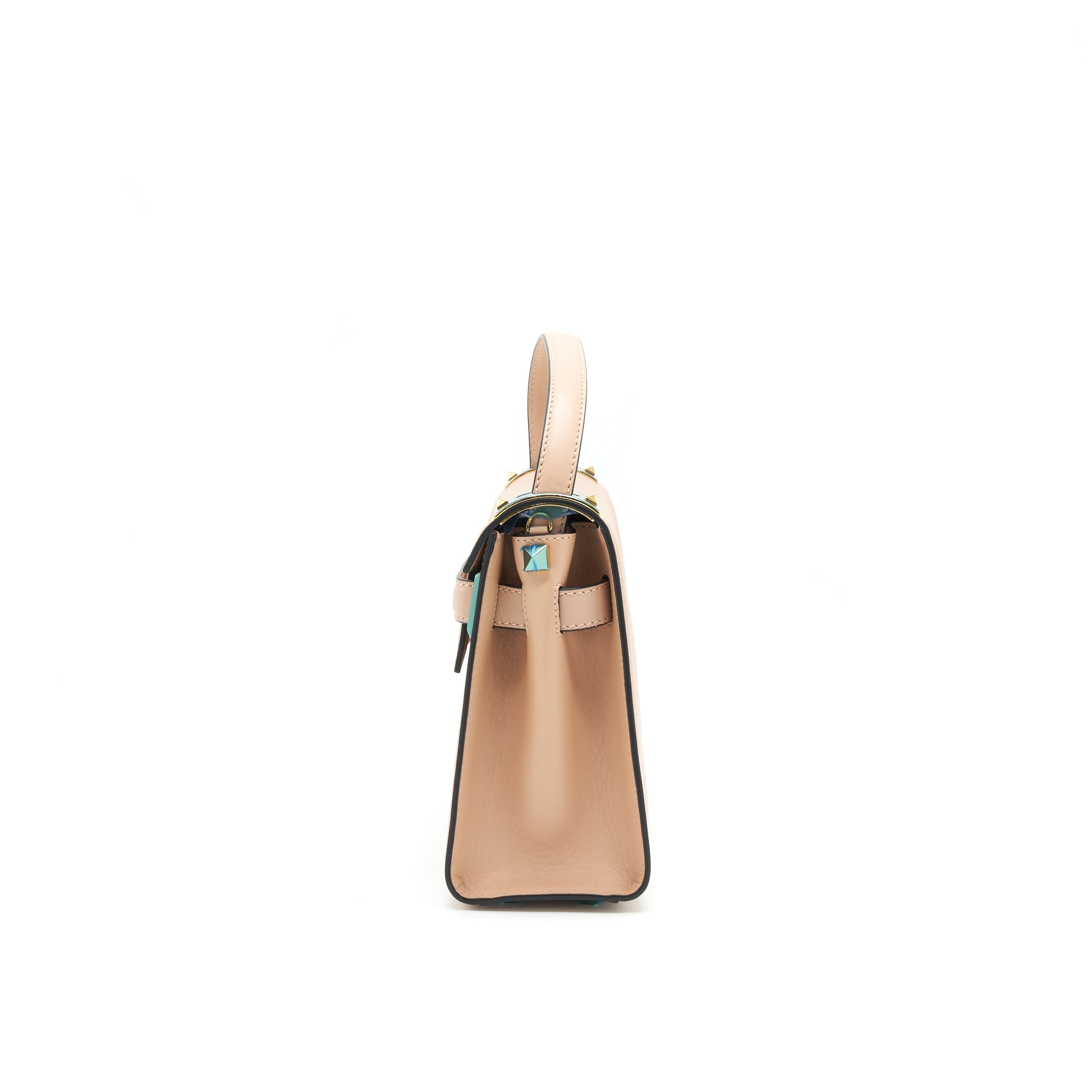 VALENTINO MY ROCKSTUD TOTE BAG BEIGE