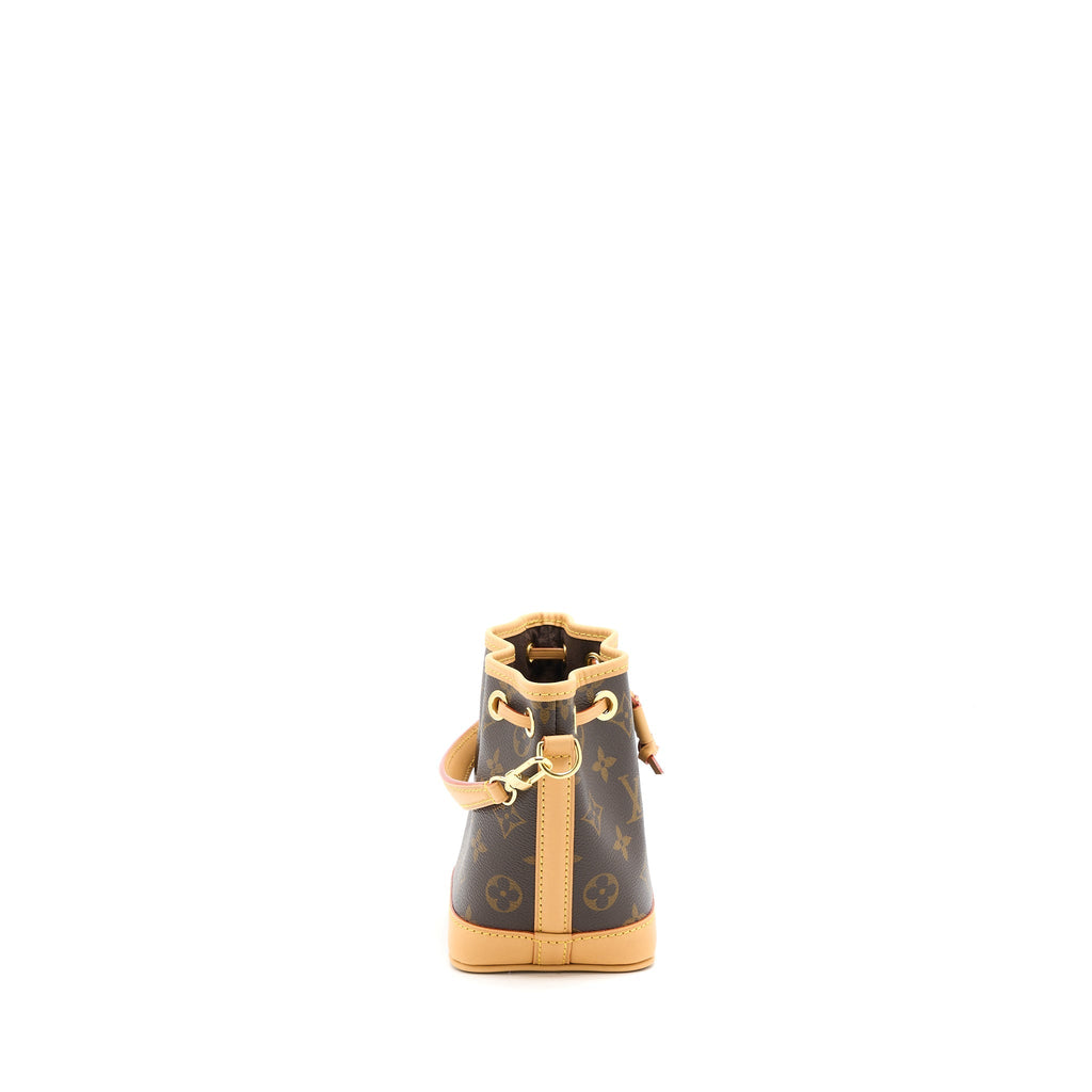 LOUIS VUITTON NANO NOE MONOGRAM CANVAS GHW (NEW VERSION)