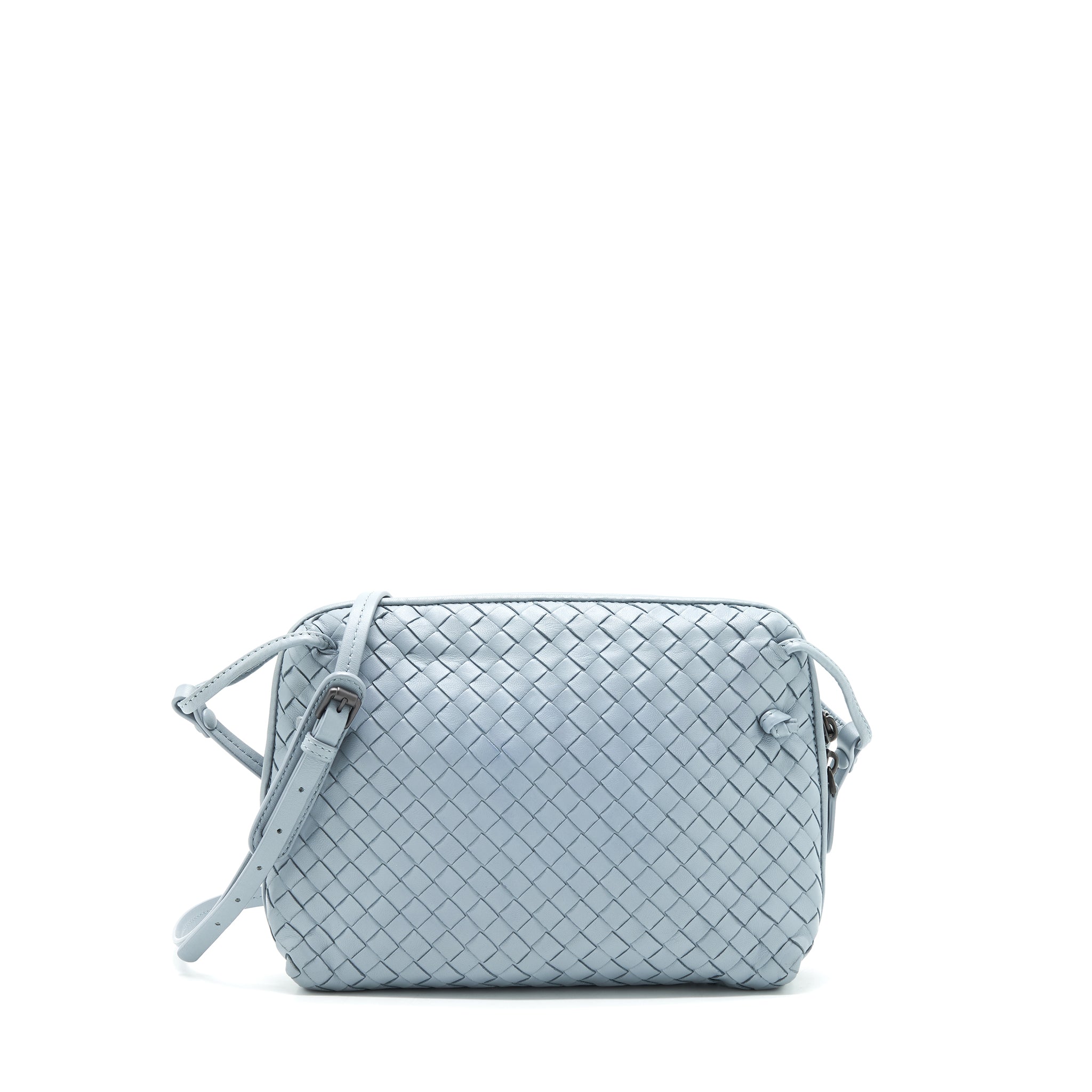 BOTTEGA VENETA CROSSBODY BAG LIGHT BLUE