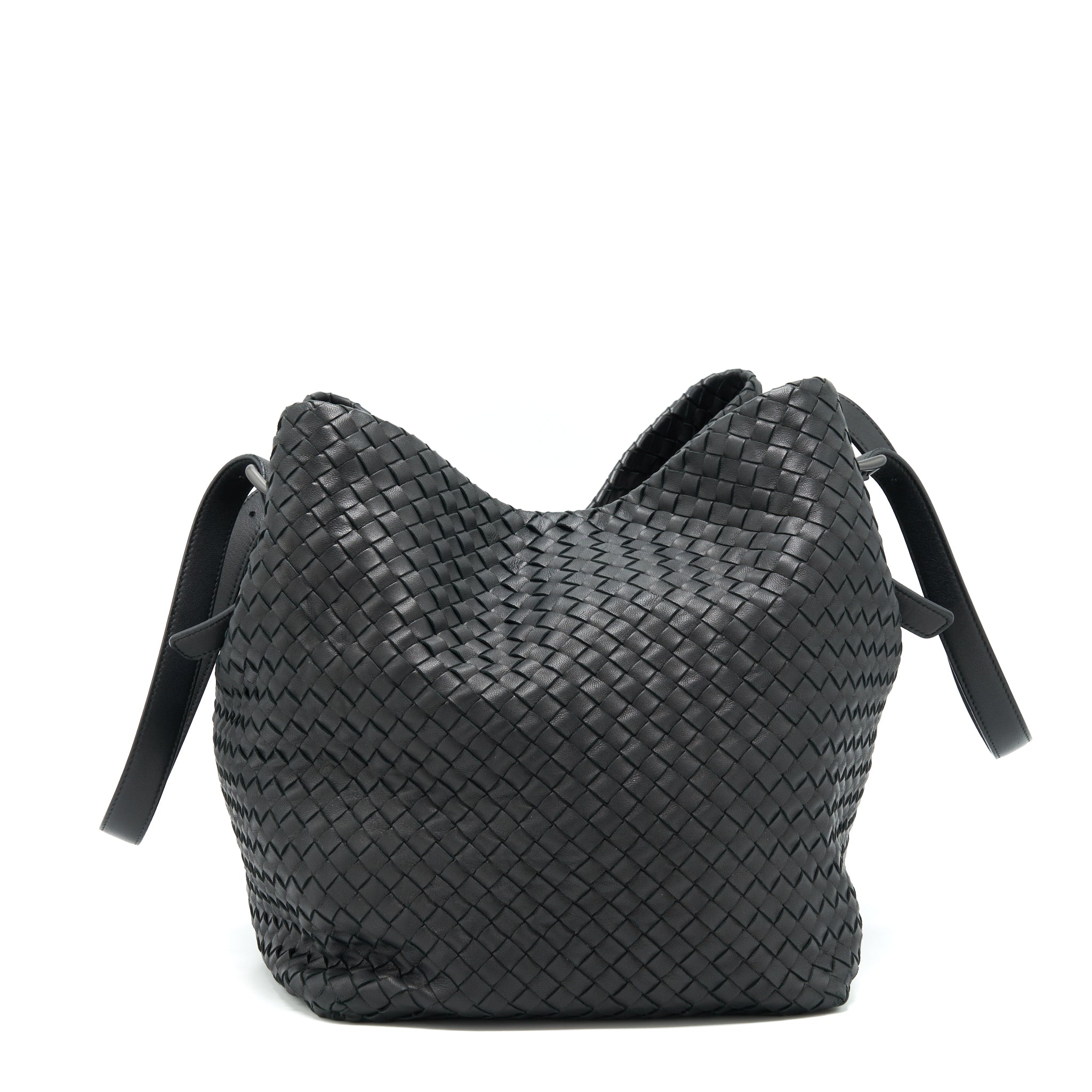 BOTTEGA VENETA LARGE TOTE BAG BLACK