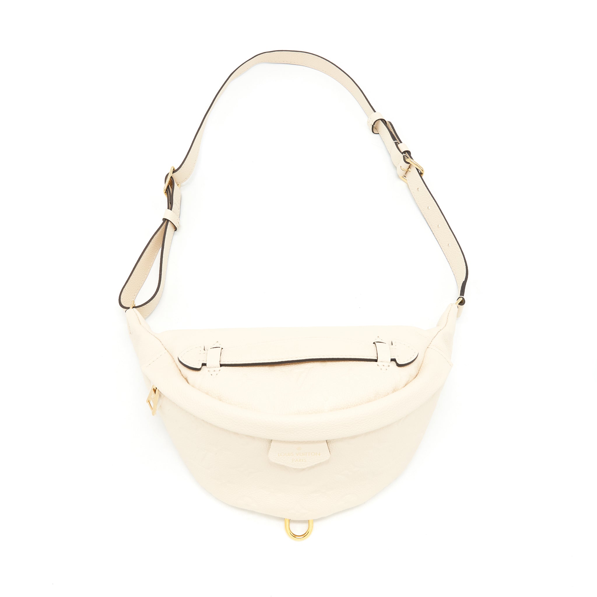 LOUIS VUITTON MONOGRAM EMPREINTE BUMBAG WHITE