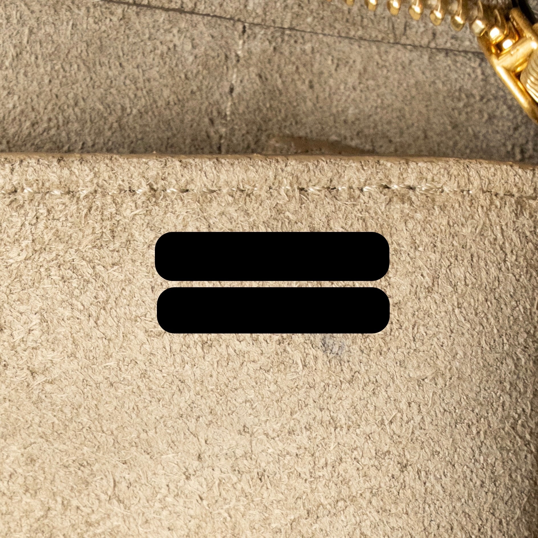 CELINE MINI BELT BAG GRAINED CALFSKIN LIGHT TAUPE GHW