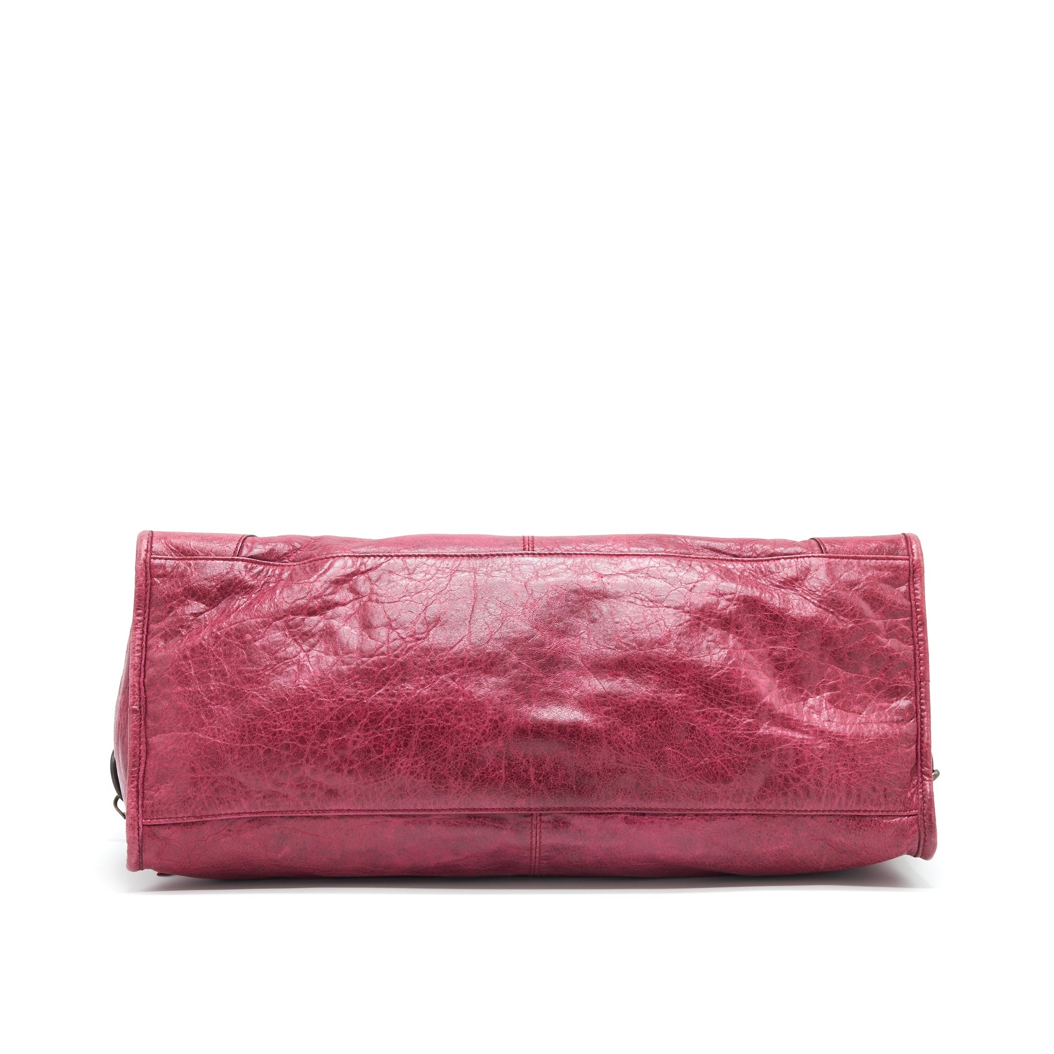 BALENCIAGA CLASSIC CITY BAG DARK RED