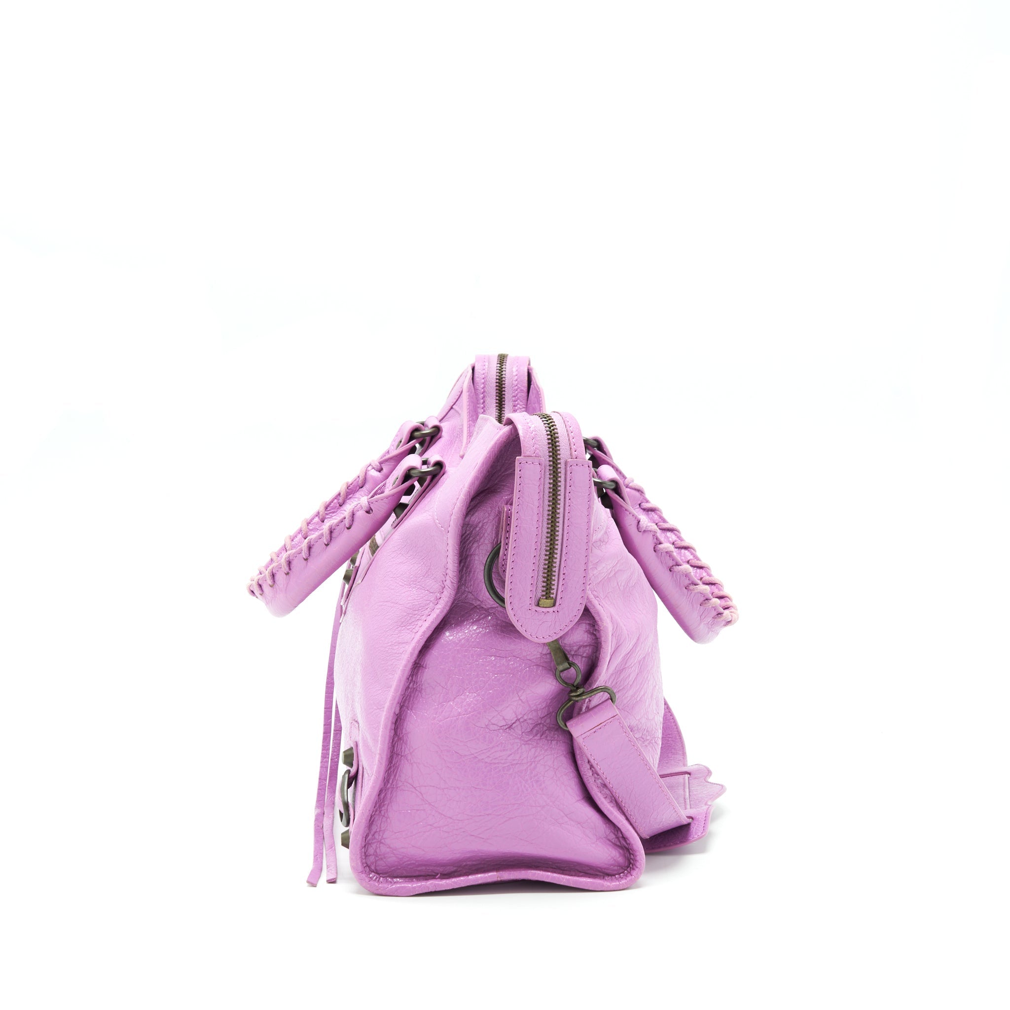 BALENCIAGA CLASSIC CITY BAG PURPLE