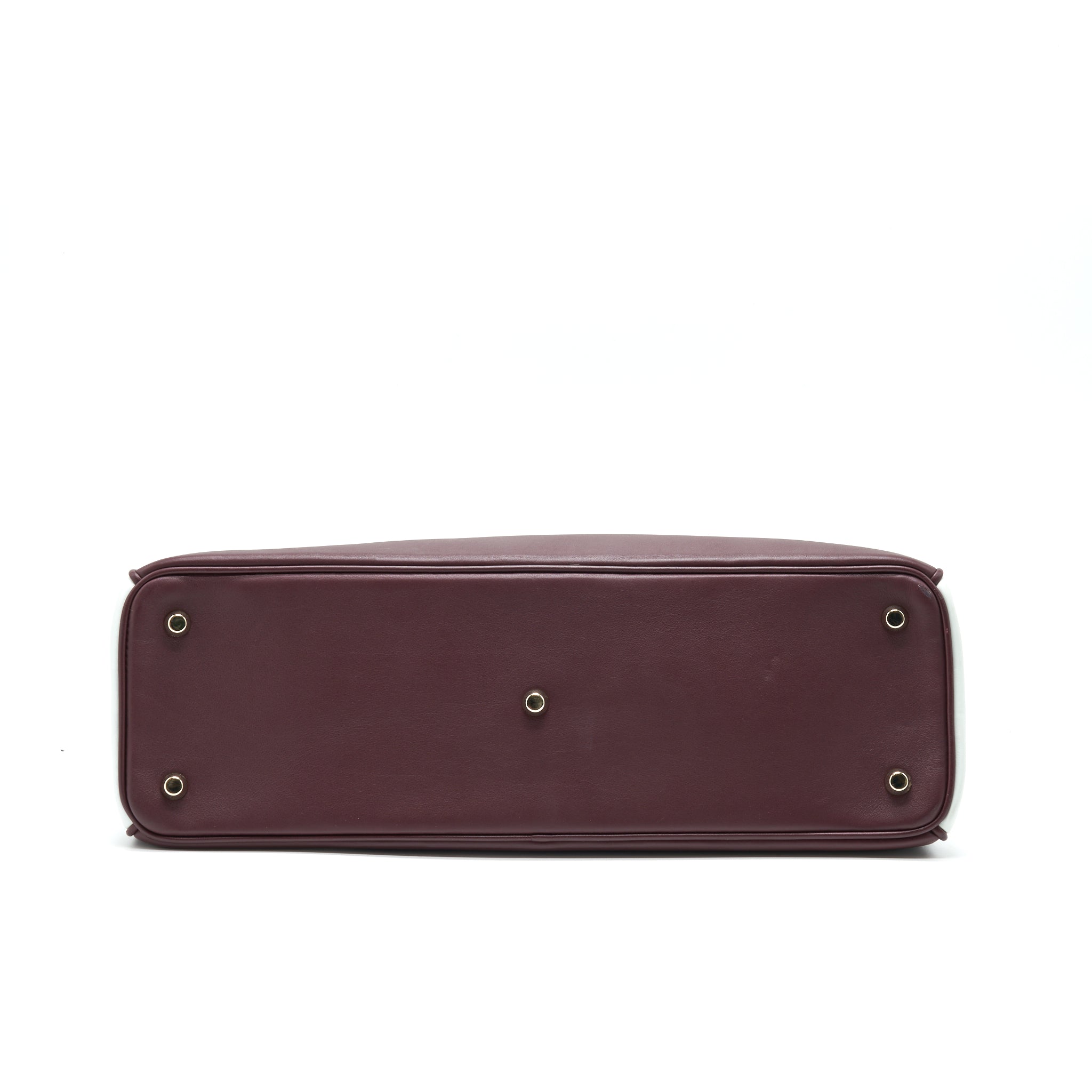 CHRISTIAN DIOR LARGE DIORISSIMO LEATHER HANDBAG MULTICOLOUR