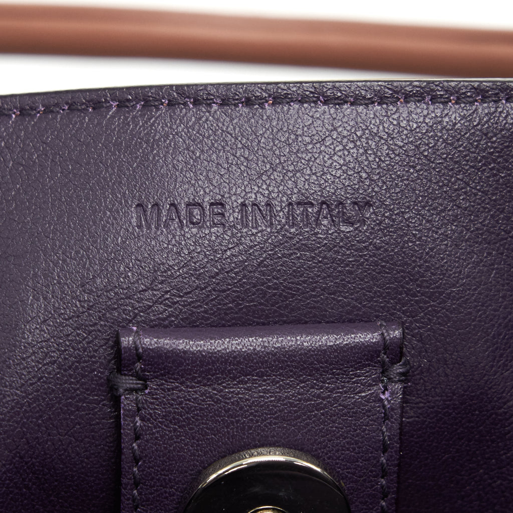 CHRISTIAN DIOR SMALL DIORISSIMO BAG DUSTY PINK/ PURPLER WITH SHW