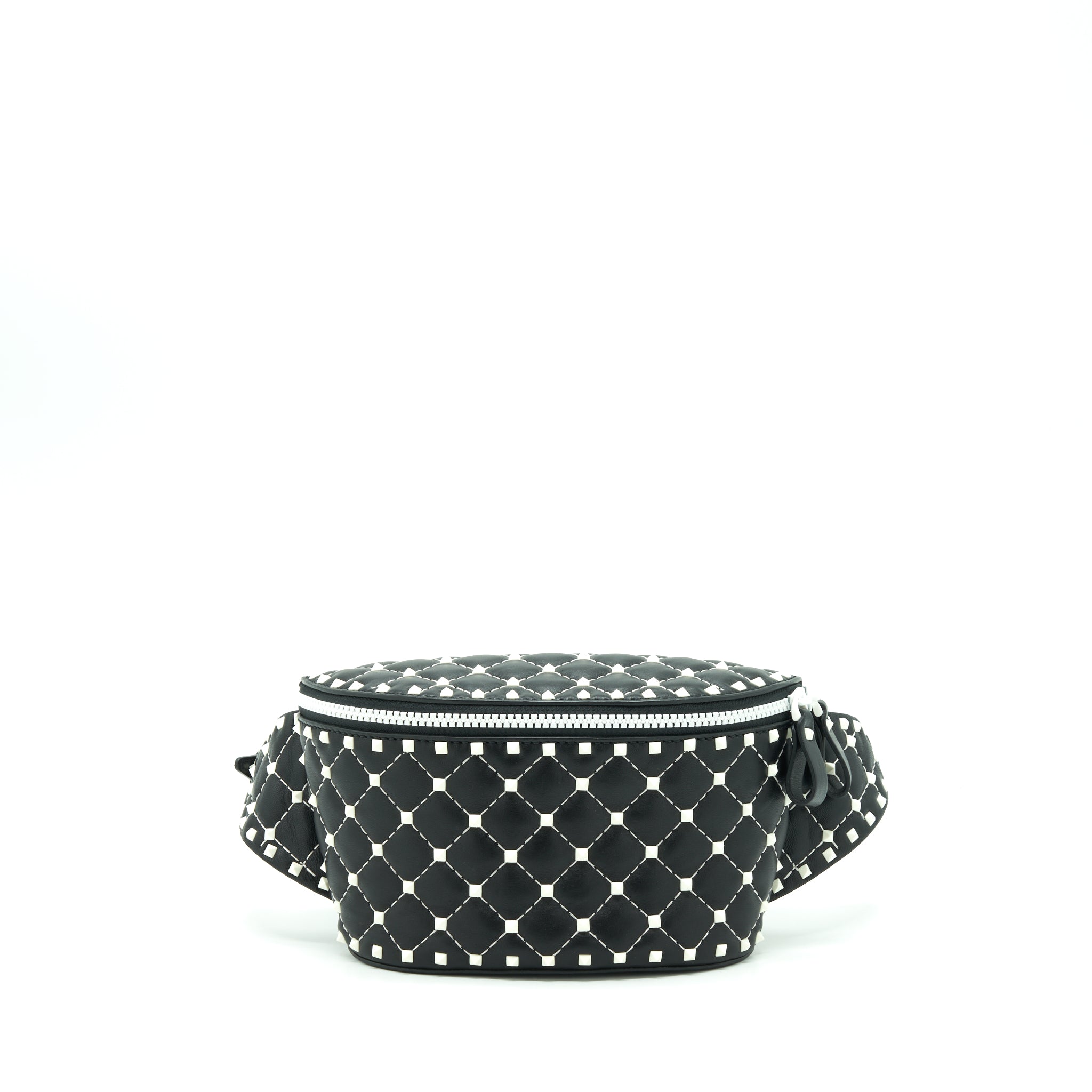 VALENTINO ROCKSTUD BELT BAG BLACK