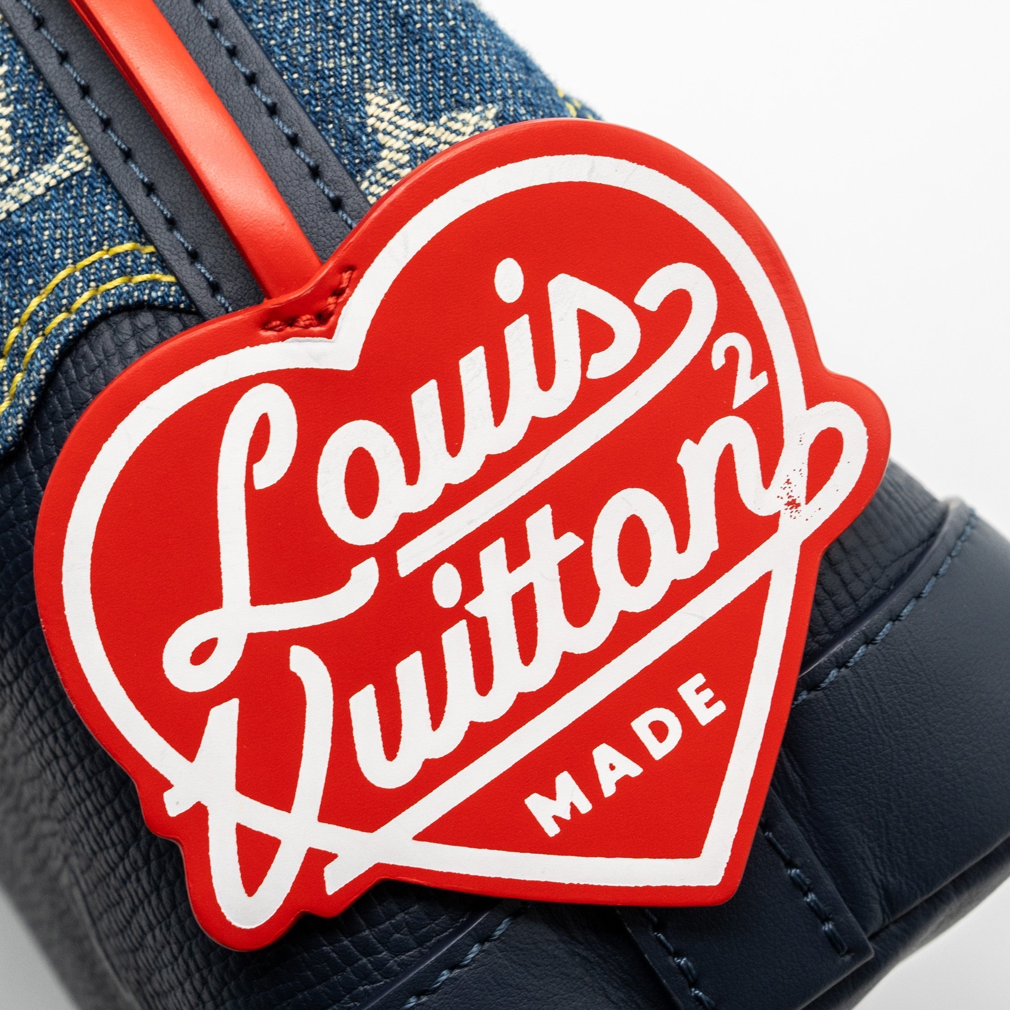 LOUIS VUITTON JAPANESE CRUISER BAG LIMITED EDITION MONOGRAM DENIM/LEATHER BLUE GHW(NEW VERSION)