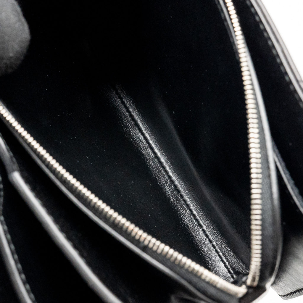 BALENCIAGA B. SHOULDER BAG QUILTED CALFSKIN BLACK RUTHENIUM HARDWARE