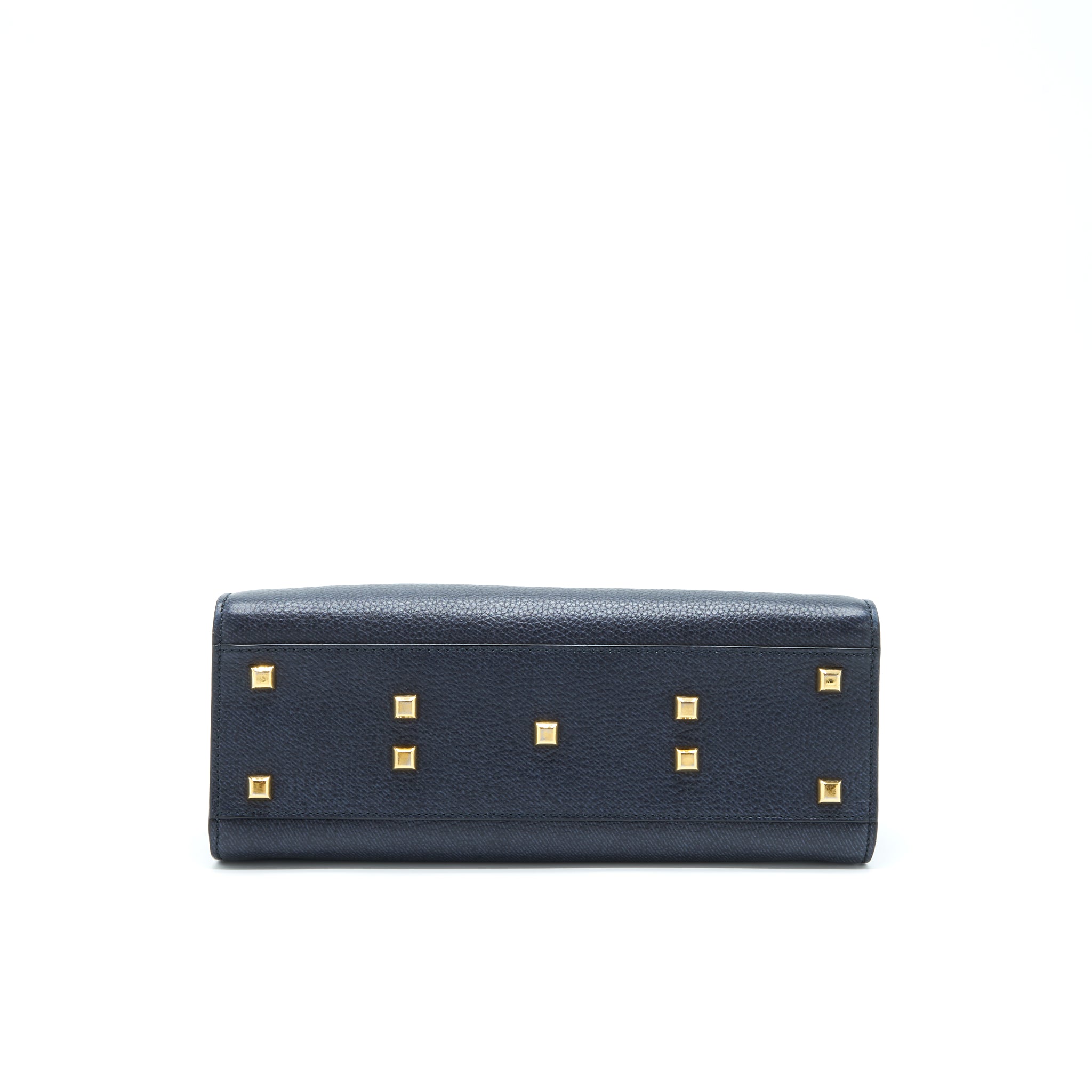 VALENTINO MY ROCKSTUD TOTE BAG NAVY GHW
