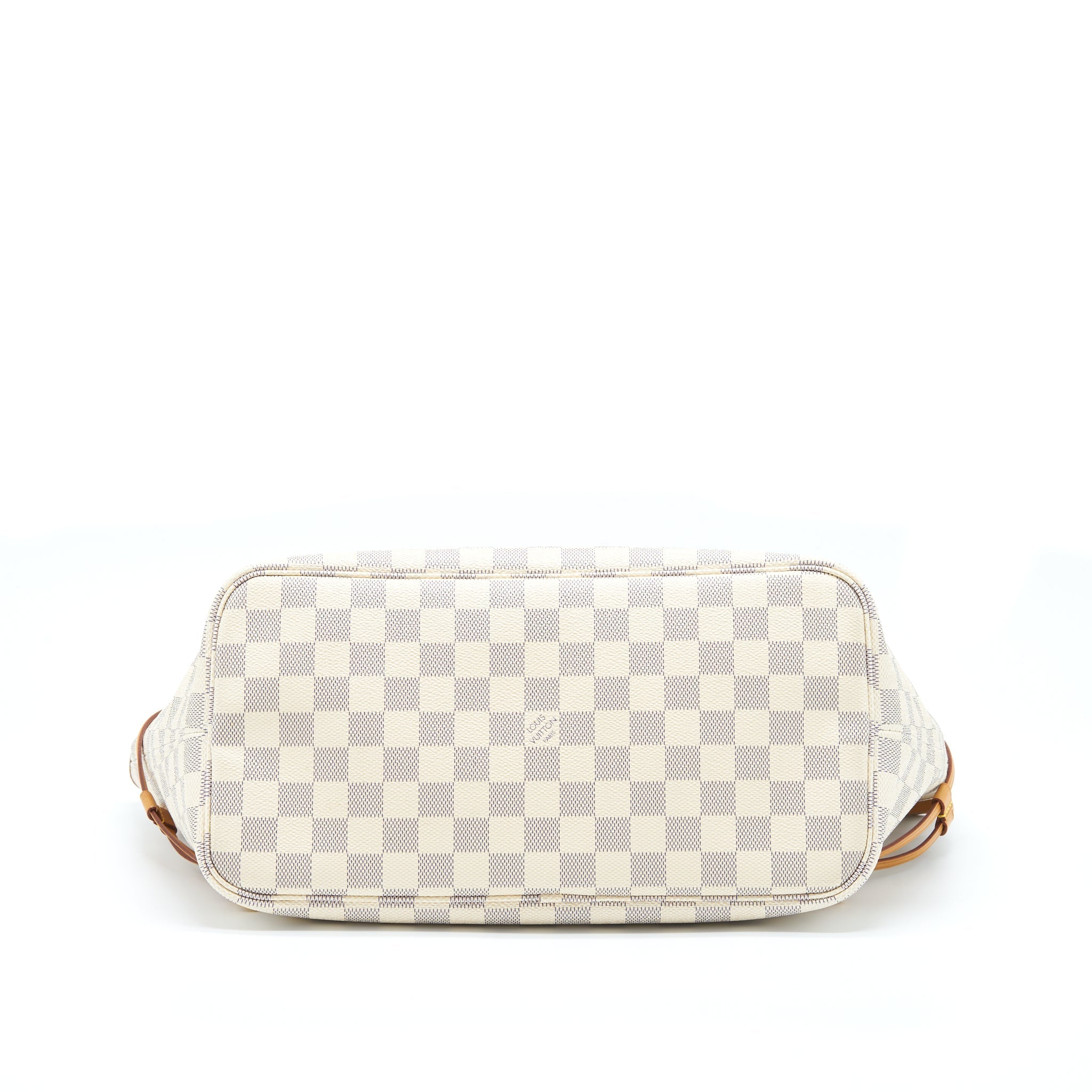 LOUIS VUITTON NEVERFULL MM DAMIER AZUR GHW