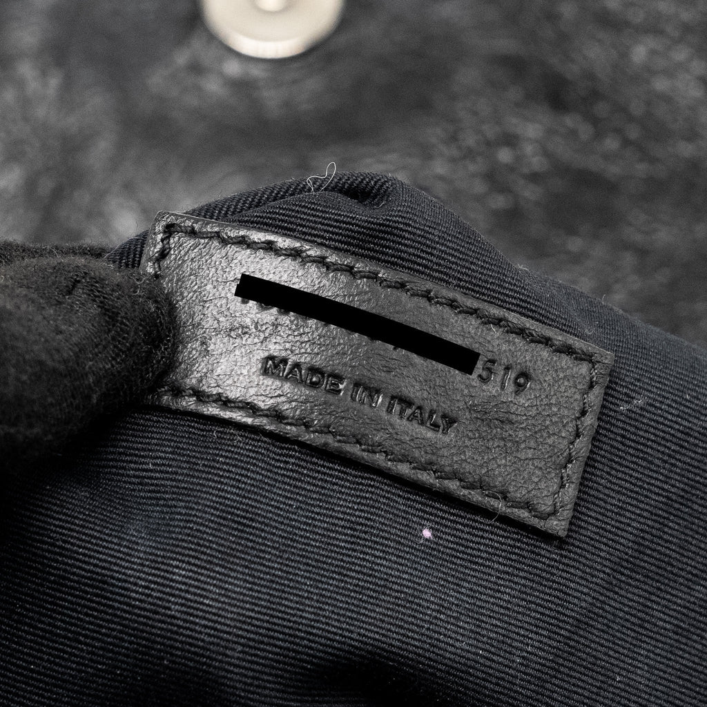 SAINT LAURENT/YSL MEDIUM NIKI CALFSKIN BLACK SHW