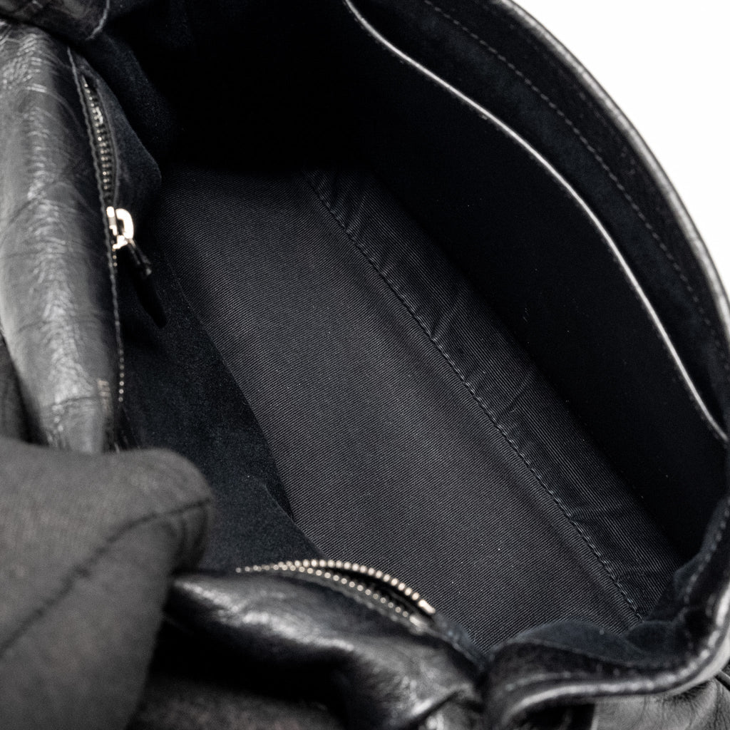 SAINT LAURENT/YSL MEDIUM NIKI CALFSKIN BLACK SHW