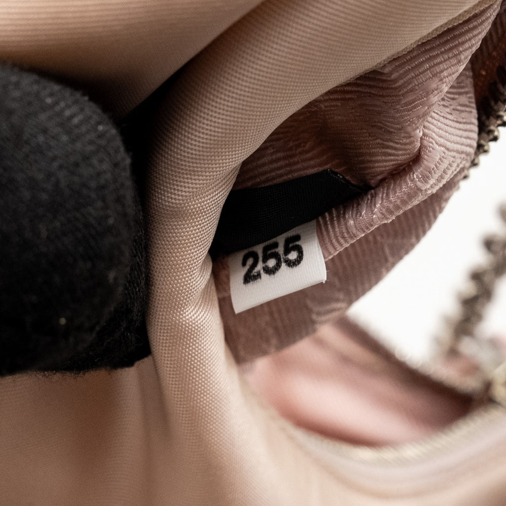 PRADA RE-EDITION 2005 SAFFIANO BAG RE-NYLON ALABASTRO SHW