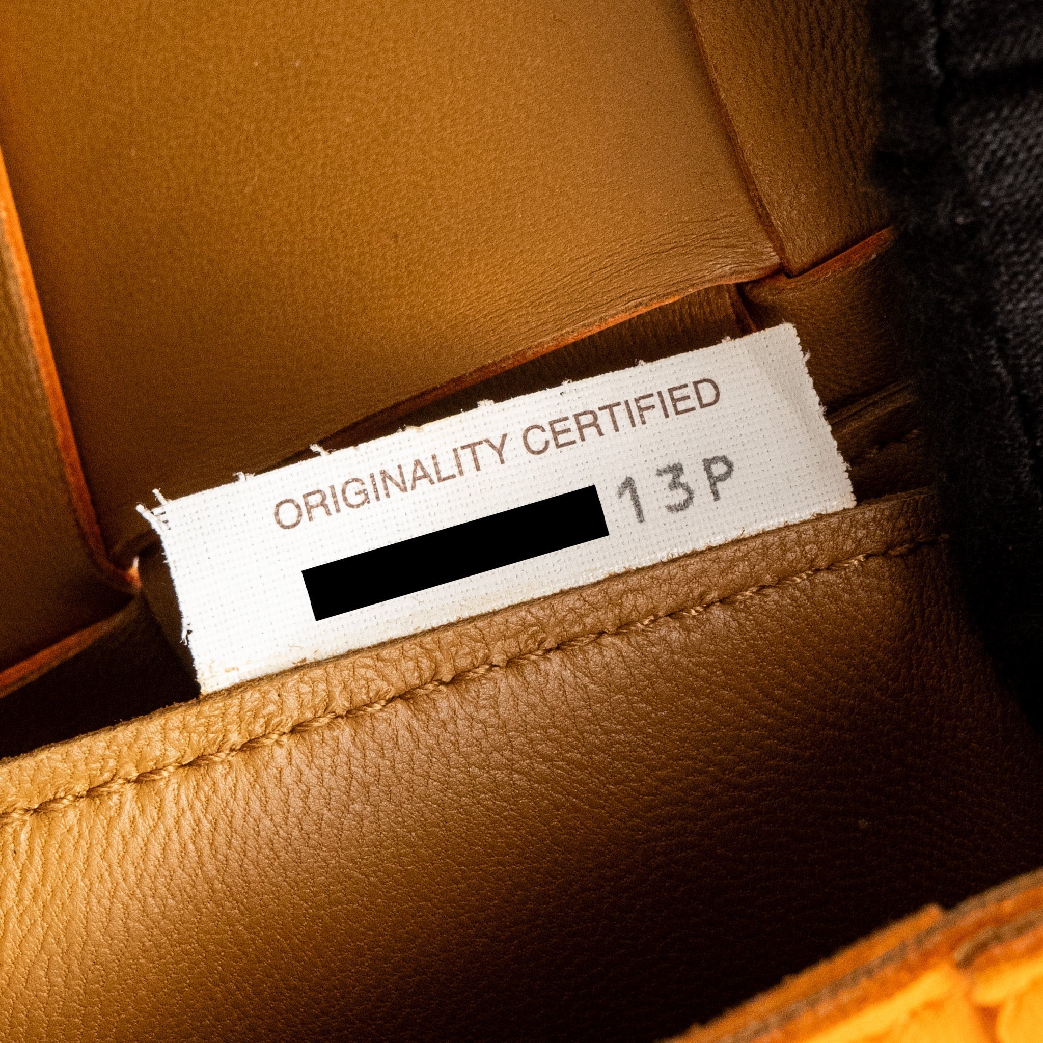 BOTTEGA VENETA SMALL CASSETTE BAG LAMBSKIN ORANGE GHW